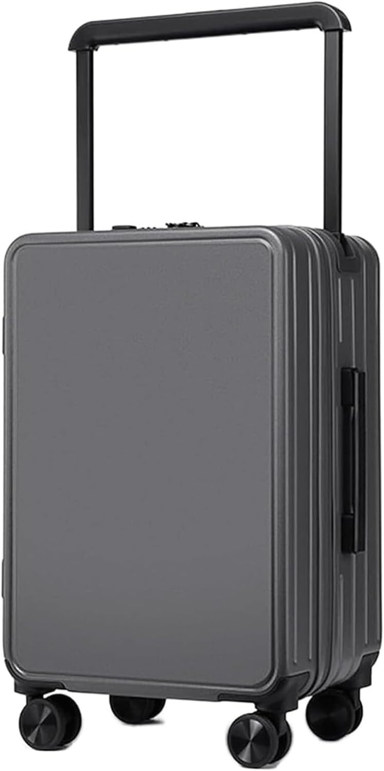 Bagaglio Valigia Trolley Interfaccia USB Valigie Trolley Bagagli Ruote Universali Lucchetto A Combinazione Doganale TSA Valigie Trolley (Color : G, Size : 20 in)