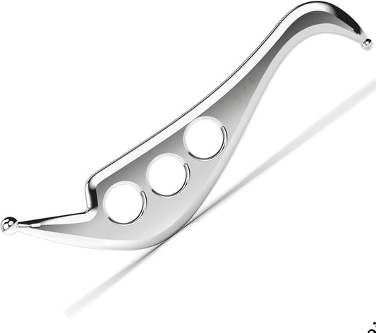 GYX COELE Stainless Steel Muscle Scraper Massage Tool,Soft Tissue Physical Therapy Muscle Blade, IASTM Tools, deep Tissue Scraping for myofascial Release(Big S shape)
