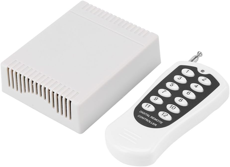 12V Relay 12 Channel RF Remote Control Switch Transmitter & Receiver Control for Home Automation