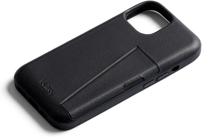 Bellroy Phone Case – 3 Card for iPhone 15 (Leather iPhone case, Phone Wallet) - Black