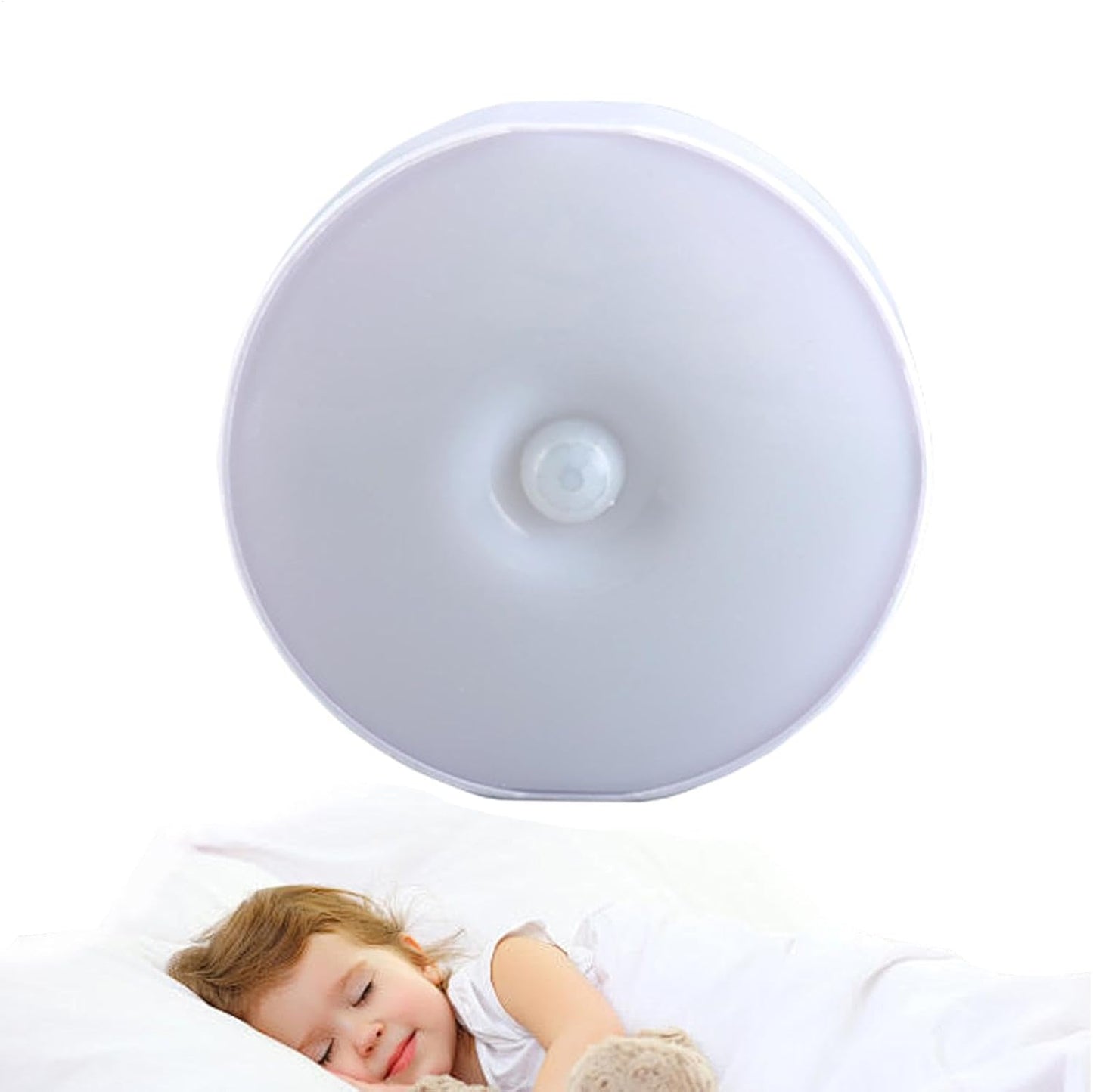 Motion Activated Night Light, Led Action Detector Lights, 0.71in Body Detection Led, USB Smart Human Body Sensor, Perfect for Closet, Indoor Lighting, and Decoration