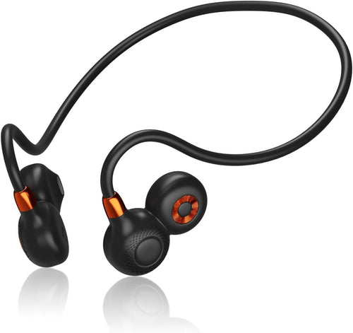 Ortizan Open Ear Headphones, Air Conduction Bluetooth Headset, Bluetooth Headphones IPX6 Waterproof, Clear Calls, 19g Lightweight Wireless Headphones, 10H Playtime, Perfect for Running and Sports