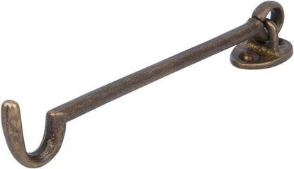 Chiusura per Finestra, Staffa Antivento in Ottone Antiruggine per Ufficio (bronzo antico)
