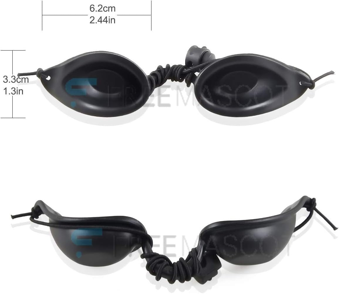 FreeMascot IPL Safety Eyewear for IPL Treatment Patients Full Protection for Tanning & Light Therapy