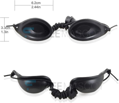 FreeMascot IPL Safety Eyewear for IPL Treatment Patients Full Protection for Tanning & Light Therapy