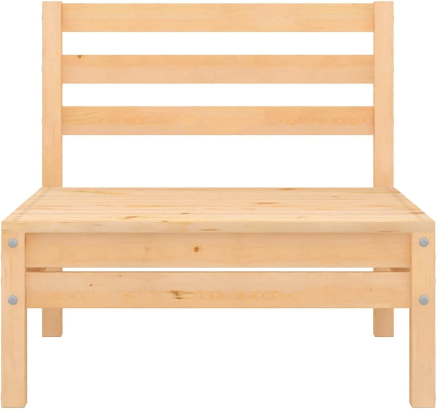 Homgoday Set Divani da Giardino 3 pz in Legno Massello di Pino, Lettini Prendisole, Divano Letto Mobili, Lettini da Giardino, Lettino da Piscina Esterno Piscina 0