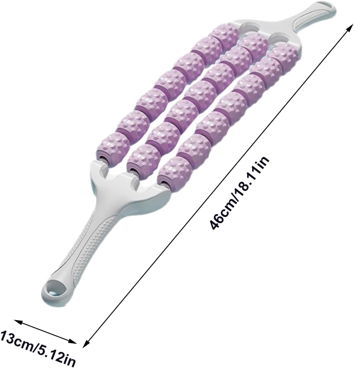 Massage Roller Stick - Muscle Roller Massage Tool,Relief Exercise Massager Tool Handheld Trigger Points Health Care for Athletes, Leg Cramps & Joints Recovery