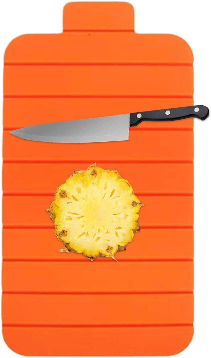 Cutting Board | Reusable Kitchen Prep Mat | Non-Slip Food Prep Tool, Lightweight Camping Accessories for Rv Cooking