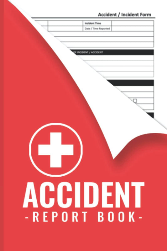 Accident Report Book: A5 - HSE Compliant Accident & Incident Report Logbook - Workplace Health & Safety - Record All Incident In Your Business ( HSE Accident Report Book )