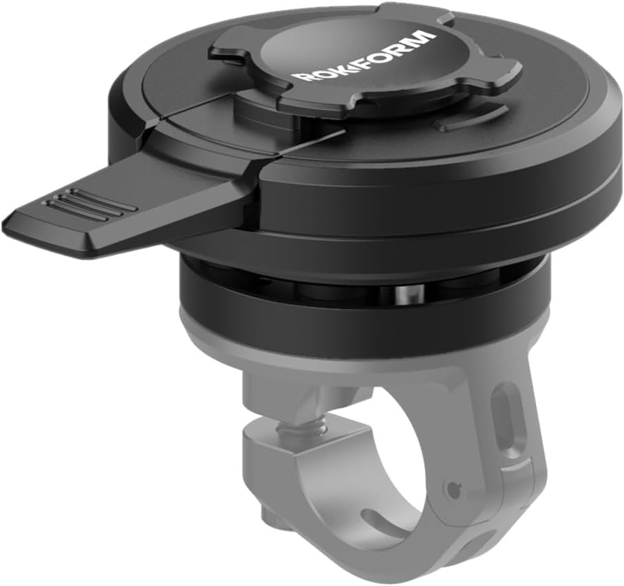 Rokform – Universal Motorcycle Mount Vibration Dampener, for Motorcycle and Bike Phone mounts, for iPhone, Samsung, & Pixel Twist Lock Cases (Black)