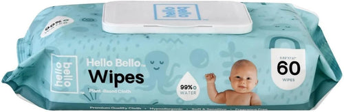 Hello Bello Baby Wipes 60 ct