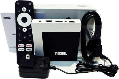 Android 11.0 TV Box, KM7 Plus ATV Box Amlogic S905Y4 AV1 Ultra 4K HDR 2GB RAM 16GB ROM Support 2.4G/5G WiFi BT5.0 4K HDR Box