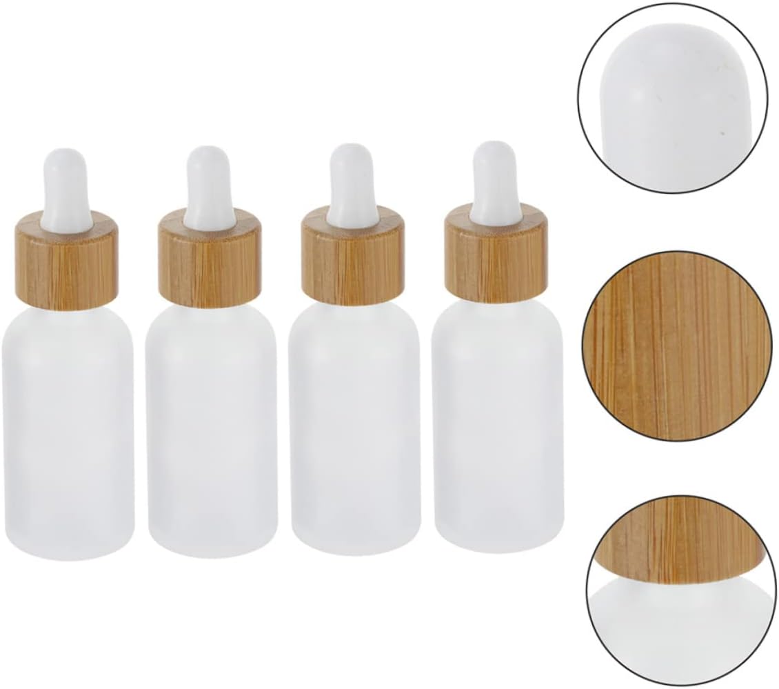 Roll over image to zoom in       3+ Vaguelly 12Pcs Dropper Makeup Bottles Essential Oil Dispenser Container with Airtight Seal for Perfumes Aromatherapy and DIY Liquid Samples Travel Friendly