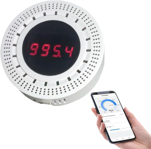 Blelsa Tuya Ligent Atmospheric Pressure Sensor with Temperature and Humidity Detection Function Integrated Home Automation Device Multicolor Tuya Version