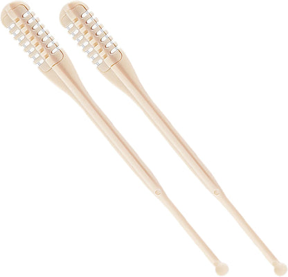 Nose Hair Cutter, Grooming Tool, Manual, 2X Precision, Rotating Nose Hair Removal Scissors, Safe Portable Trimmer for Men, Women, Adults, Personal Hygiene and Facial Car, 3.66 inches