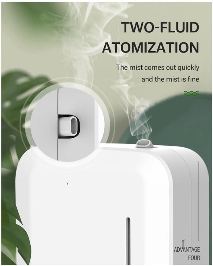 IsMwav White Intelligent Aromas Fragrances Machine 150Ml APP Control Air Freshener Oil Diffuser for Home Office