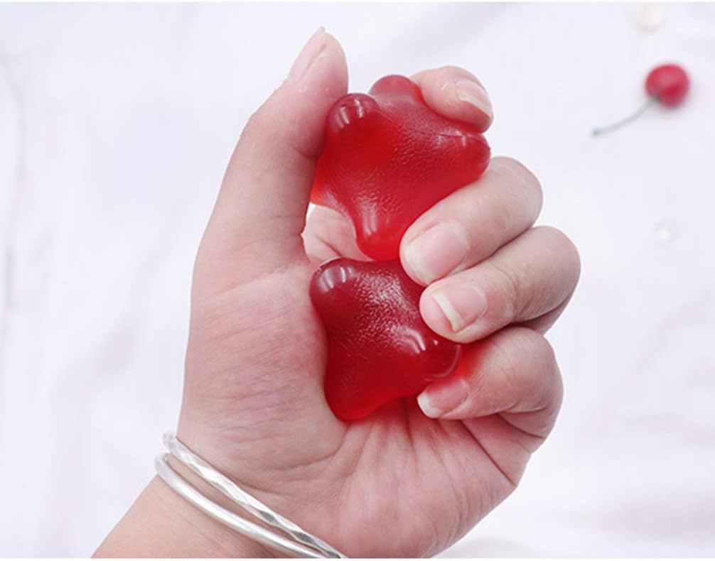 EXCEART Portable Hand Massage Ball 2 Pieces Silicone Massage Ball Trigger Point Trigger Massage for Myofascial Release Muscle Recovery