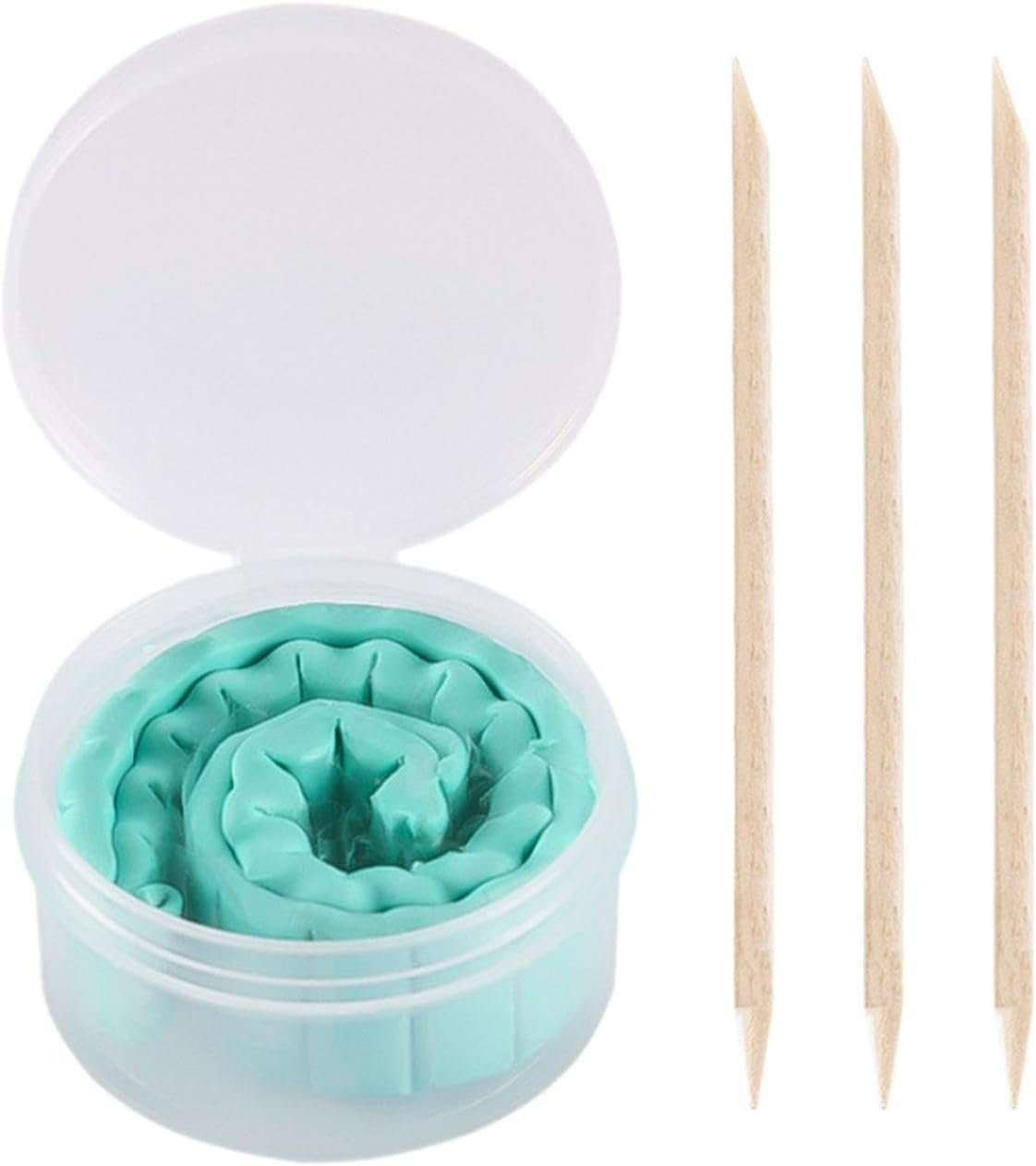 Watch Cleaning Clay, Rubber Cleaning Putty, Efficient Grease and Dirt Remover, Includes 3 Precision Willow Sticks, Perfect for Professional Watch Maintenance, Detailing, and Repair