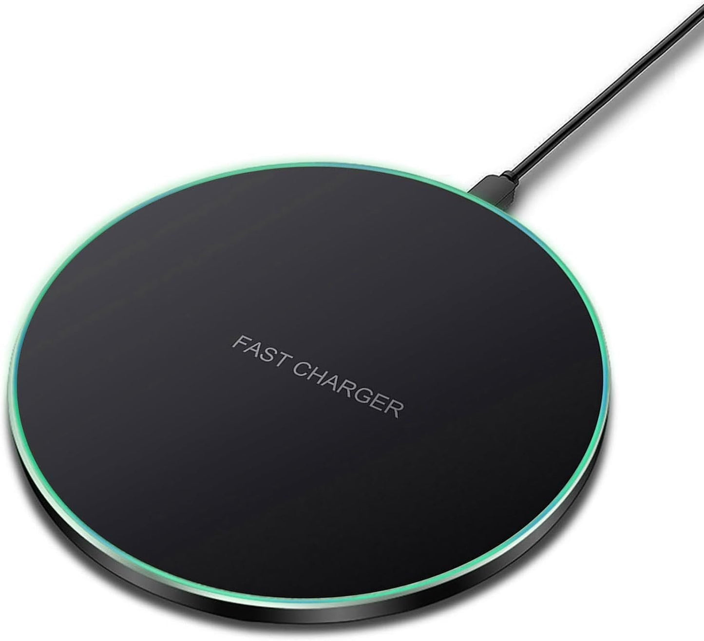 20W Wireless Charger Wireless Charging Pad Mat Compatible with iPhone 16 Pro Max/15/14/13/12/11/X/XS/8 Plus/Air Pods,15W Fast Charge for Samsung S25/S24/S23/S22 Ultra/S21/Galaxy Buds,Note20/10,Black