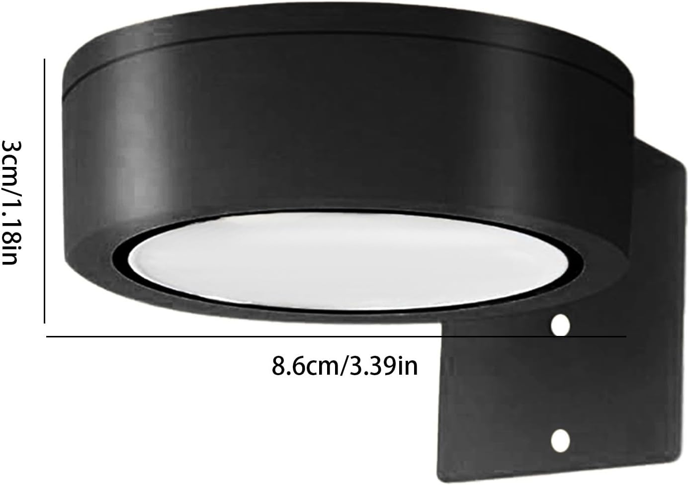 Wireless Wall Lights, Smart Control LED Wall Lamps, Battery-Operated Accent Lighting, 3.39x1.18 inches, Adjustable RGB Color Modes, Timer Function, Best for Home, Bedroom