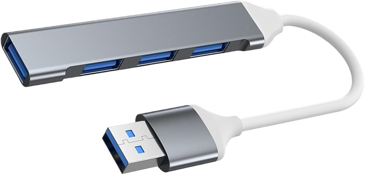 Generic High Speed USB Splitter â€“ Multiport Adapter Hub, 5Gbps Transfer Extender | USB 3.0 Expander Connector, Compact Data Port for Laptop Printer Audio Flash Drive Game Controller Use