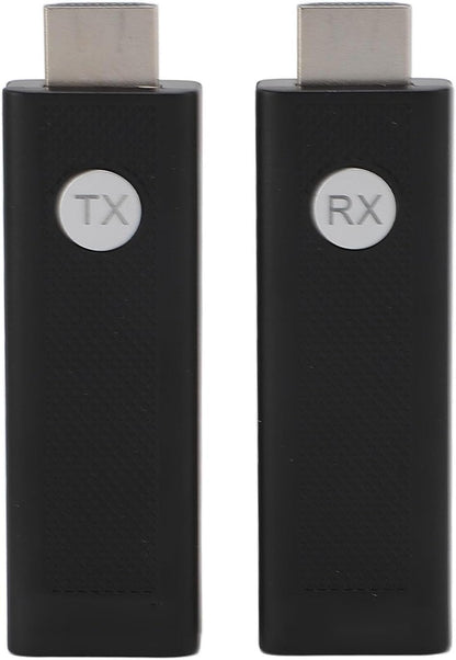 HDMI Transmitter and Receiver, Plug and Play Portable 2.4Ghz 5GHz HDMI Extender Kit for Streaming Video and Audio to Monitor TV Projector