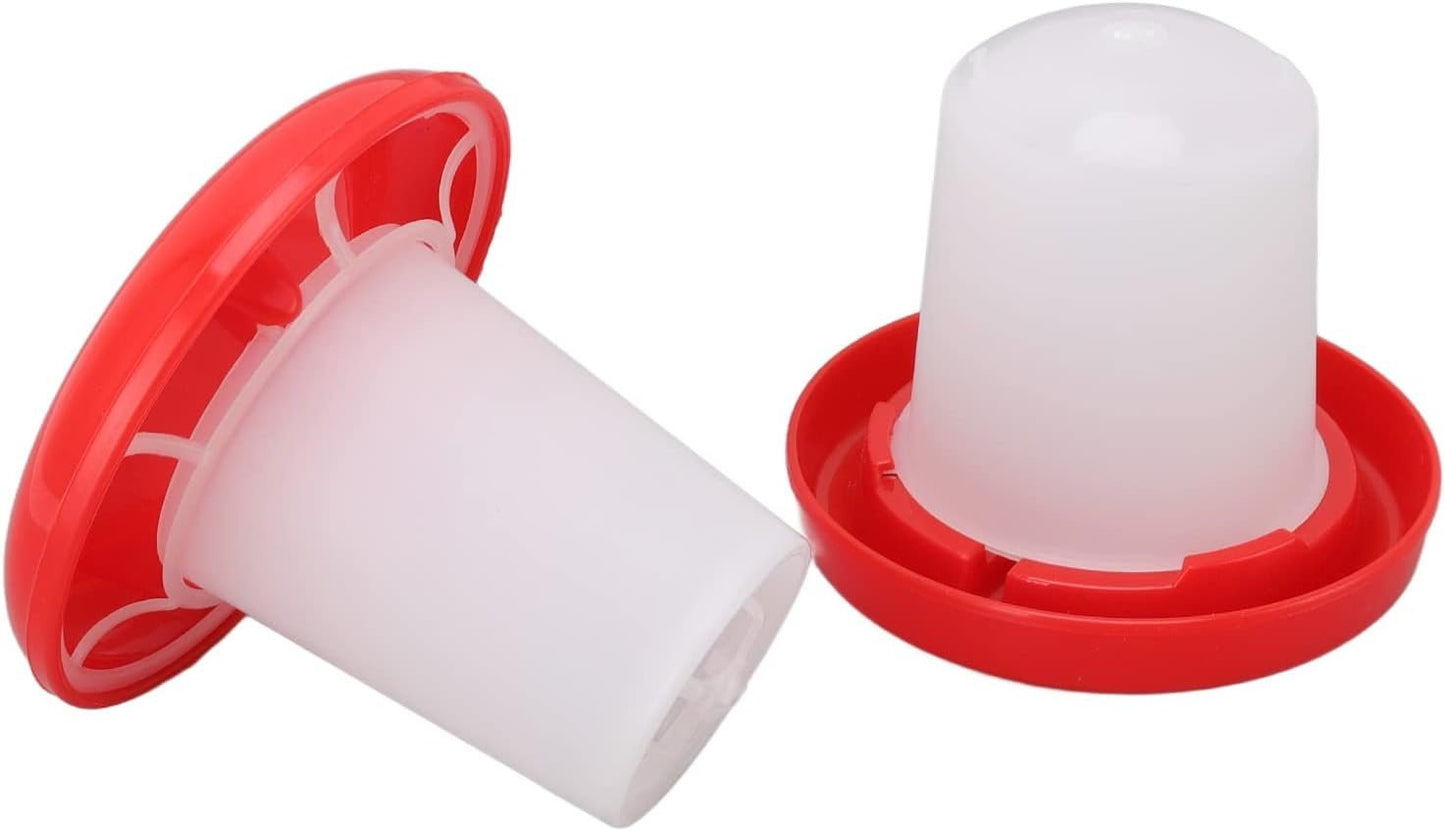 Backyard Birding & Wildlife,Chick Feeder and Waterer Kit Sleeve Design Automatic Feeding and Watering Poultry Feeder and Waterer Combo