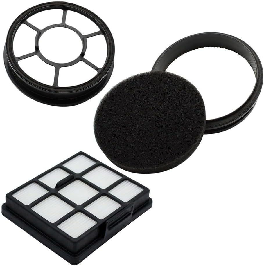 Cleaning Essentials include due filtri per contenitore della polvere e un filtro di scarico compatibile con VCM43B16H, B07C41FMF1
