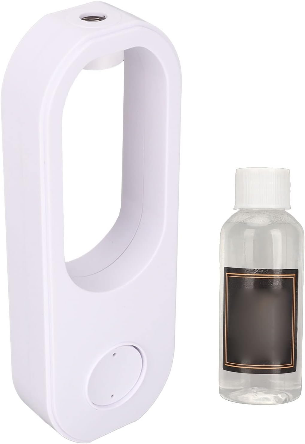 Automatic Fragrance Dispenser with Adjustable 3 Gears | USB Charging Essential Oil Diffuser | Wall Mounted & Desktop Aromatherapy for Bedroom & Bathroom | White