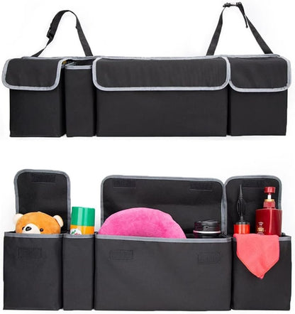 Back Seat Organiser Car Hanging Pouch Bag SUV Hatchback Storage Trunk Boot Tidy