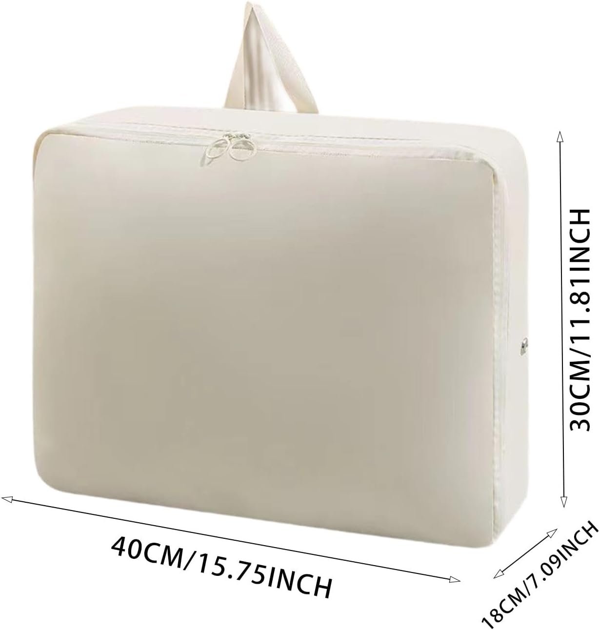 DimyFew Travel Storage Bag, Luggage Organizer, Packing Bags, Portable Shoe Bags, Luggage Pack, Organization Bag, Beige White