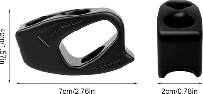 Ascenders for Climbing Rope, Self-Braking Descender, Quick-Release Stop Device, 2.76X1.57X0.78in, Non-Slip Grip Design, Lightweight Safety Tool, Rappelling Gear, Mountaineering