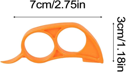 Orange Peeler, Orange Peeling Tool | 5X Citrus Extractors | Vegetable Slicer, Fruit Peeler, Kitchen Gadget for Citrus, Grapefruit, Oranges, Lemons