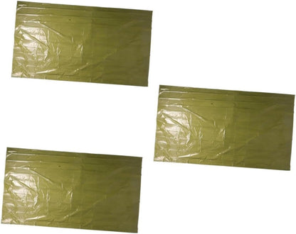 YARNOW 3pcs Survival Tent Insulation Emergency Blanket Windproof Sleeping Bag Essential Outdoor Accessory for Camping Rescue