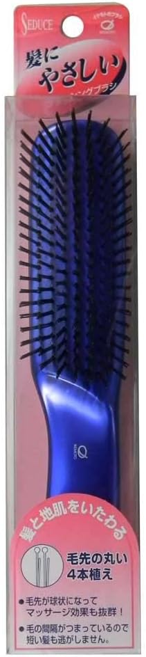 IKEMOTO Seduce Hair Care Brush (L) SEN-705-BL Japan Import