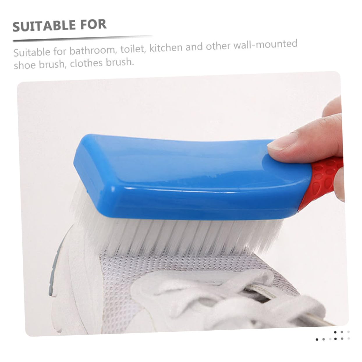 BCOATH Set Di Spazzole Per Scarpe Essential Cleaning Sulies 6 Pezzi Set Di Spazzole Per La Pulizia E La Pulizia Delle Scarpe Per Uso Domestico
