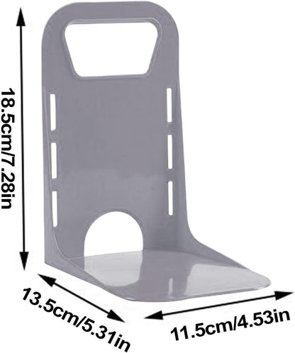 Trunk Storage Box Fixer, L Shape Cargo Blocks, 7.28x5.31x4.53 inches Secure Car Trunk Organizer, Space Saving Holder, Non Slip Fixing Tool for Travel, Daily Commutes
