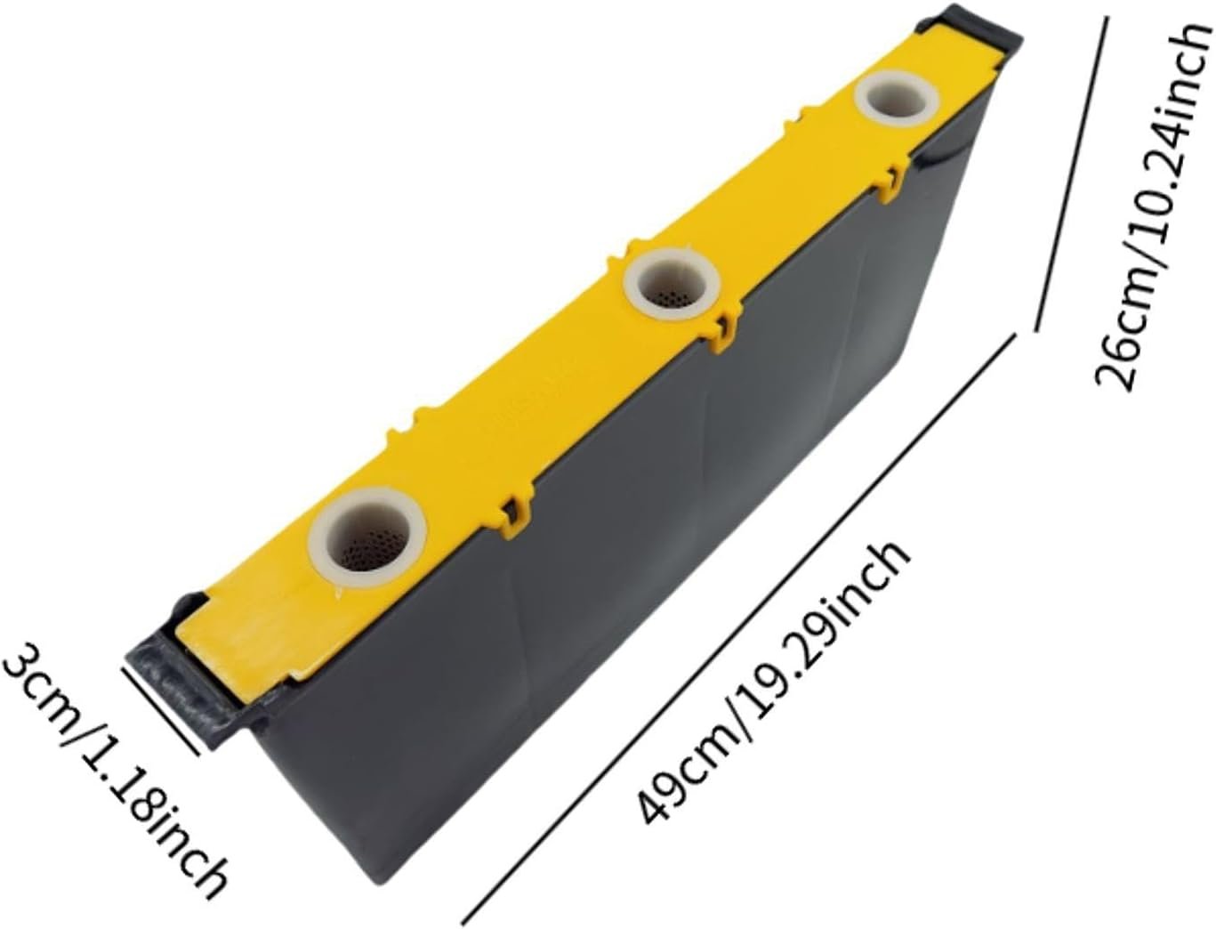 Esquirla Bee Feeder Beehive Frame Feeder Honey Beekeeper Equipment Bee Feeding Tool Deep Frame Water Feeder for Inside Hive Watering