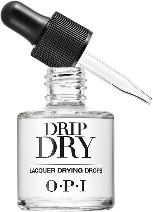 OPI Nail Lacquer | Drip Dry Lacquer Drying Drops | Nail Dryer Drops, Dry in Minutes | Moisturises Cuticles, 10ml