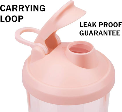 VOLTRX Premium Electric Protein Shaker Bottle, Made with Tritan - BPA Free - 24 oz Vortex Portable Mixer Cup/USB Rechargeable Shaker Cups for Protein Shakes for Workout, Fitness, Exercise