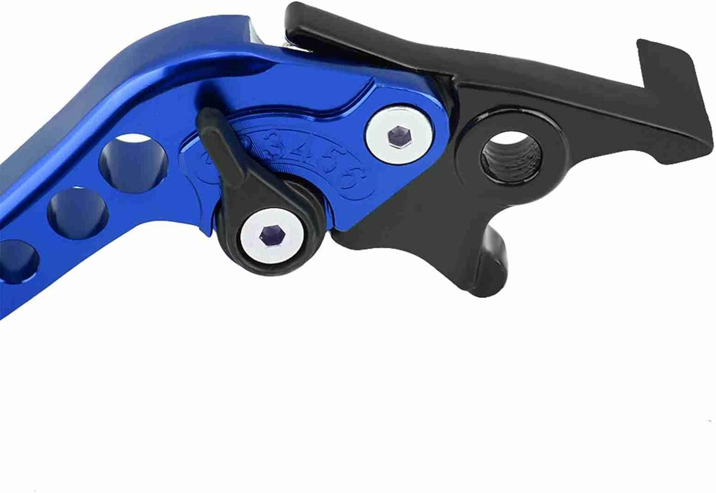Premium CNC in Alluminio in Lega di Motocicletta per Motociclette di Modifica della Leva del Freno a Disco con Prestazioni Stabili Gy6 Xmax 400 per lo Spostamento Sotto (rosso) (BLUE)