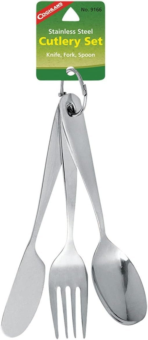 Coghlan's Stainless Steel Cutlery Set, 3-Piece