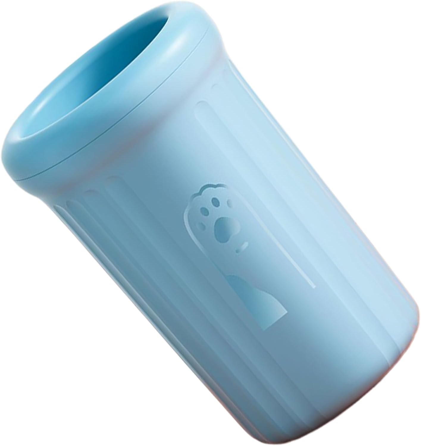 Dog Paw Washer - Pet Muddy Foot Cleaning Cup,Detachable Portable Pet Paw Washer with Soft Bristle for Daily Grooming, Post-Walk Cleaning, Camping & Travel