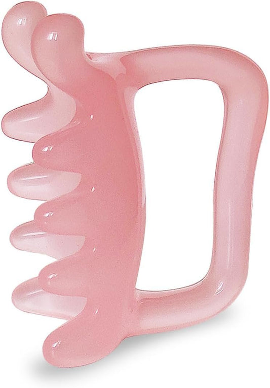 BIG SIZE Fascia Cellulite Massage Tool, Trigger Points Myofascial Release Tool for Neck, Shoulder, Back, Resin Body Massager Tension Relief Back (Pink 1)