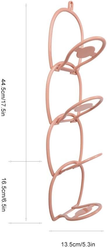 Wall Mounted Hooks Stick On Wall Foldable Clothes Hat Scarf Towel Hanger Holder Durable ABS Material Space Saving Organizer for Bedroom Bathroom Kitchen Office Storage Pink Blue (Roseate)