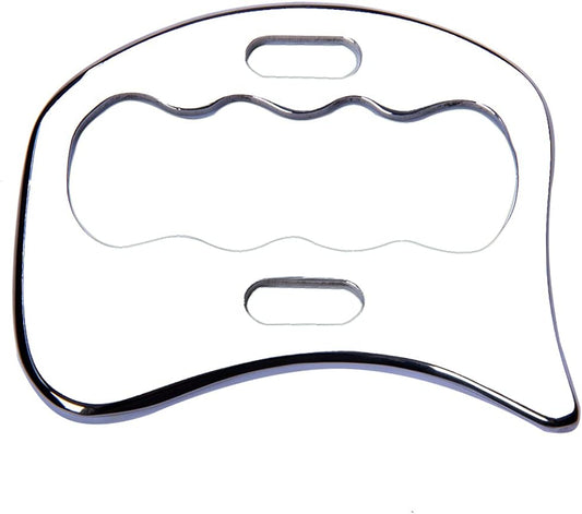 Stainless Steel Gua Sha Scraping Massage Tool-Muscle Scraper - Soft Tissue Mobilization,Physical Therapy for Back, Legs, Arms…