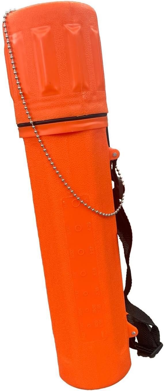 koolsoo Welding Rod Holder Welding Rod Storage Tube Workspace Organization Airtight Airproof Welder Accessories Welding Rod Canister, Orange