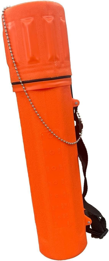 koolsoo Welding Rod Holder Welding Rod Storage Tube Workspace Organization Airtight Airproof Welder Accessories Welding Rod Canister, Orange