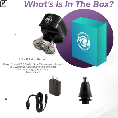 Palm Face and Head Electric Shaver by Skull Shaver