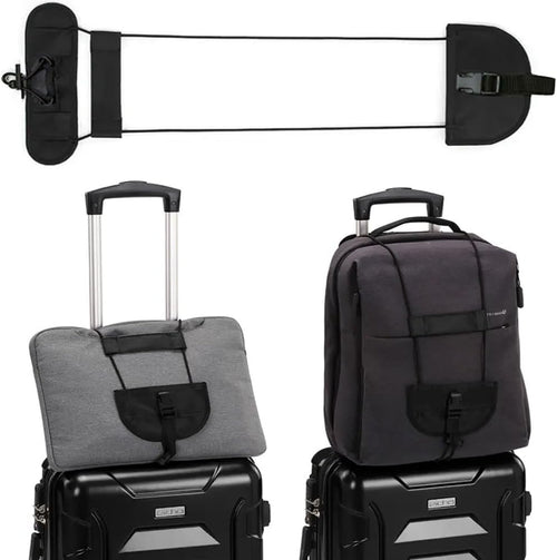 Travel Luggage Suitcase Adjustable Tape Belt Add A Bag Strap Carry On
